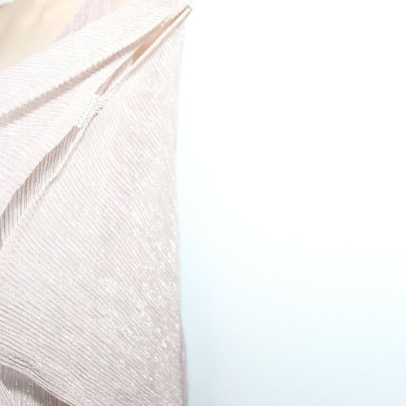 NWT Always Indigo Metallic Overlay Cape Poncho Top Pink Women's Size 3X H12279 - Picture 4 of 10